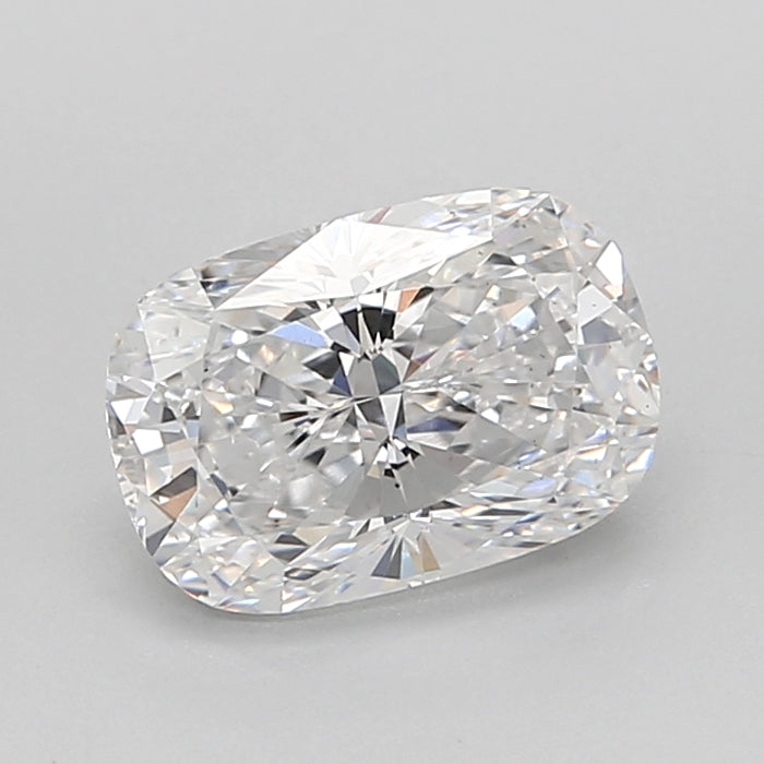 Loose 2.09 Carat D VS1 IGI Certified Lab Grown Cushion Diamonds