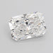 Loose 3.09 Carat E VS1 IGI Certified Lab Grown Radiant Diamonds