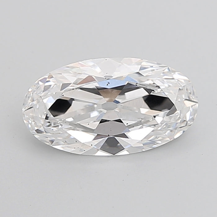 Loose 4.02 Carat D SI1 IGI Certified Lab Grown Oval Diamonds