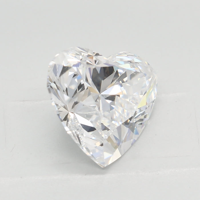 Loose 2.5 Carat D FL IGI Certified Lab Grown Heart Diamonds