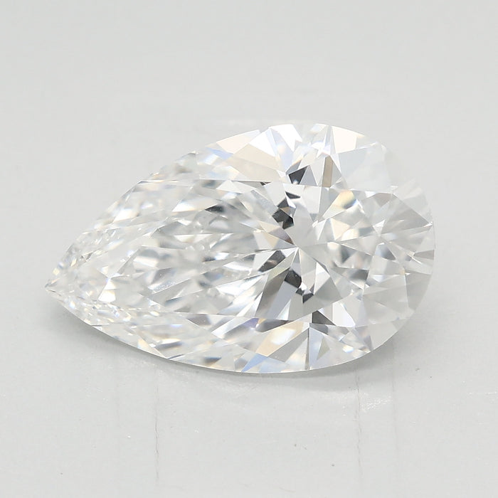 Loose 2.04 Carat E VVS2 IGI Certified Lab Grown Pear Diamonds