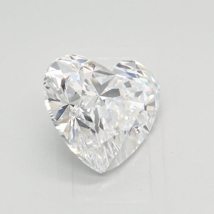 Loose 3 Carat D VVS1 IGI Certified Lab Grown Heart Diamonds