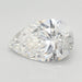 Loose 3.08 Carat F VVS2 IGI Certified Lab Grown Pear Diamonds