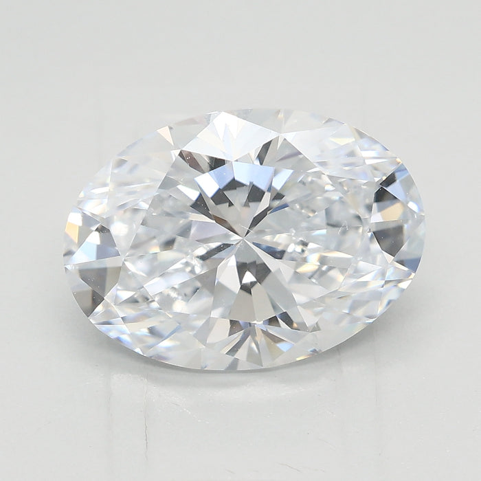 Loose 2.5 Carat E VVS1 IGI Certified Lab Grown Oval Diamonds