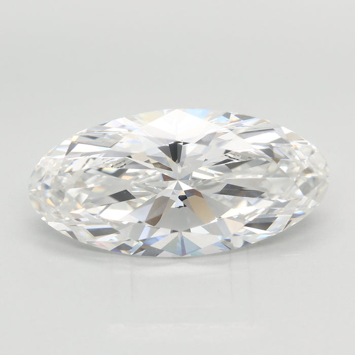 Loose 5.04 Carat E VVS2 IGI Certified Lab Grown Moval Diamonds