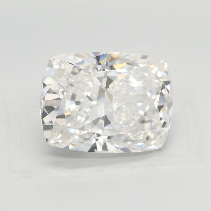 Loose 4.09 Carat F VVS2 IGI Certified Lab Grown Cushion Diamonds