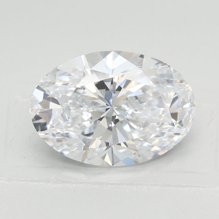 Loose 2.5 Carat D VVS1 IGI Certified Lab Grown Oval Diamonds