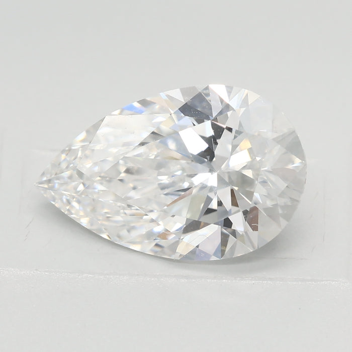Loose 2.71 Carat E VVS2 IGI Certified Lab Grown Pear Diamonds