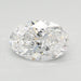 Loose 2.08 Carat D VVS2 IGI Certified Lab Grown Oval Diamonds