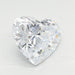 Loose 3.01 Carat F VVS2 IGI Certified Lab Grown Heart Diamonds