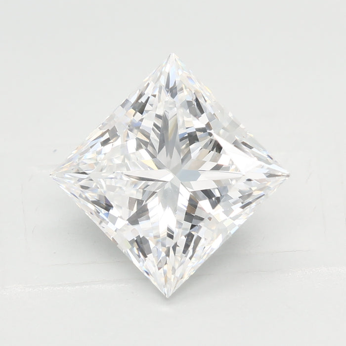Loose 3.03 Carat E VVS1 IGI Certified Lab Grown Princess Diamonds