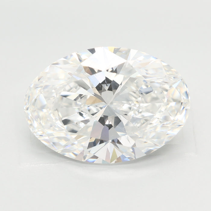 Loose 6.09 Carat F VVS2 IGI Certified Lab Grown Oval Diamonds