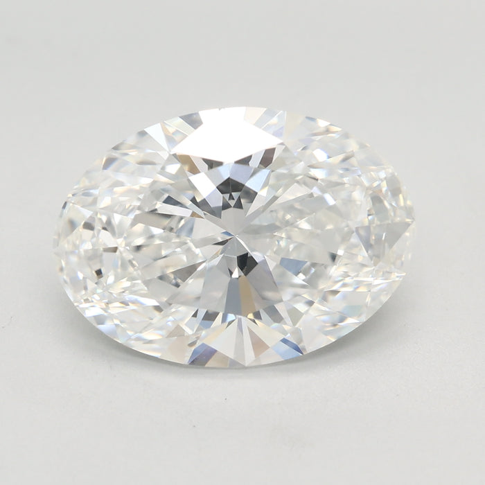 Loose 4.09 Carat E VVS2 IGI Certified Lab Grown Oval Diamonds