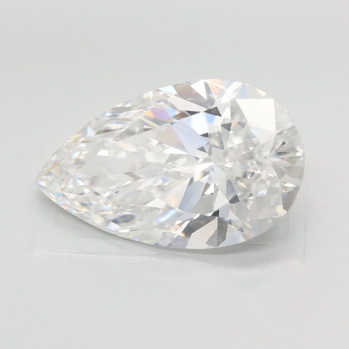 Loose 6.01 Carat E VVS2 IGI Certified Lab Grown Pear Diamonds