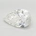 Loose 5.01 Carat F VVS2 IGI Certified Lab Grown Pear Diamonds