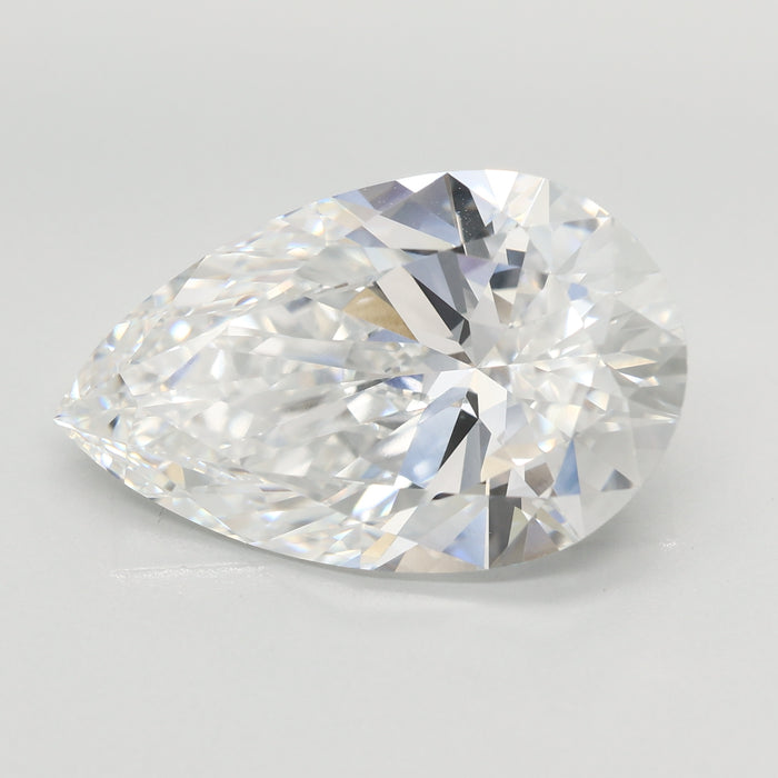 Loose 8.06 Carat E VVS2 IGI Certified Lab Grown Pear Diamonds