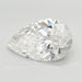 Loose 4.08 Carat E VVS2 IGI Certified Lab Grown Pear Diamonds