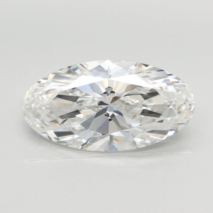 Loose 5.09 Carat E VVS2 IGI Certified Lab Grown Moval Diamonds