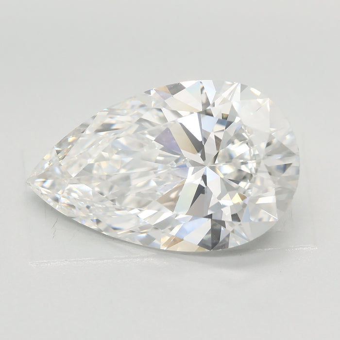 Loose 5.01 Carat E VVS2 IGI Certified Lab Grown Pear Diamonds
