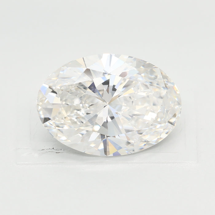 Loose 4.02 Carat F VVS2 IGI Certified Lab Grown Oval Diamonds