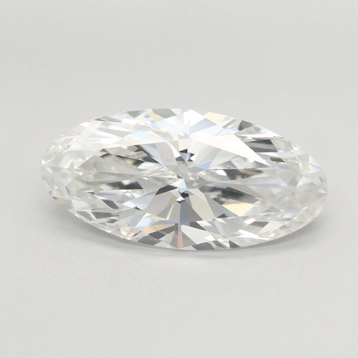 Loose 4.09 Carat F VVS2 IGI Certified Lab Grown Moval Diamonds