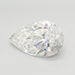 Loose 4.08 Carat F VVS2 IGI Certified Lab Grown Pear Diamonds