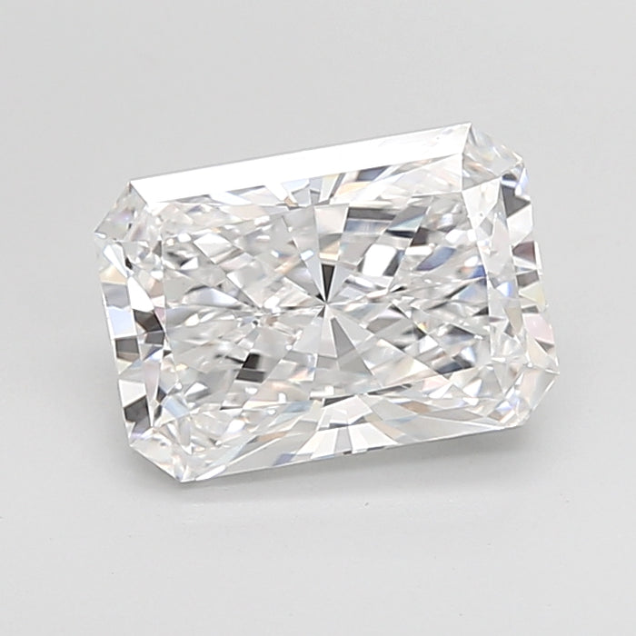 Loose 3.09 Carat D VS1 IGI Certified Lab Grown Radiant Diamonds