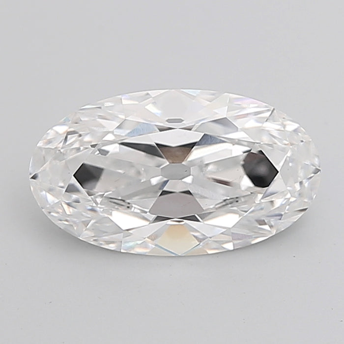 Loose 3.58 Carat D VS1 IGI Certified Lab Grown Oval Diamonds