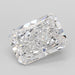 Loose 4.53 Carat D VS1 IGI Certified Lab Grown Radiant Diamonds