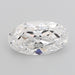Loose 4.02 Carat D VVS2 IGI Certified Lab Grown Oval Diamonds