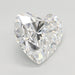 Loose 5.06 Carat E VVS2 IGI Certified Lab Grown Heart Diamonds