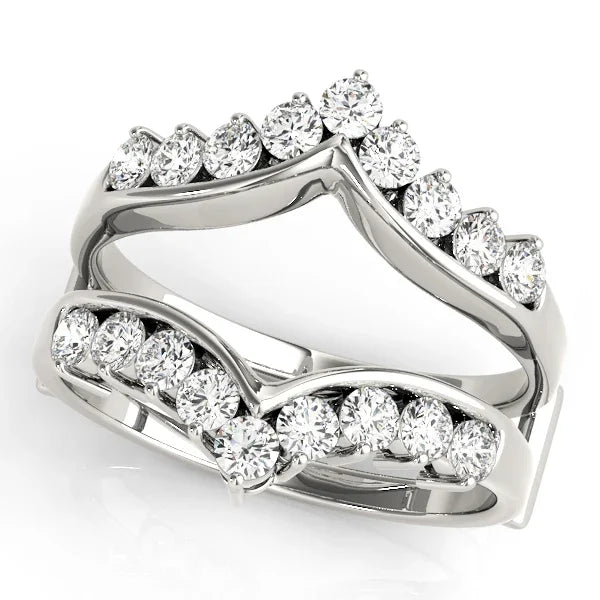Chevron Ring Enhancer 1/2Ctw