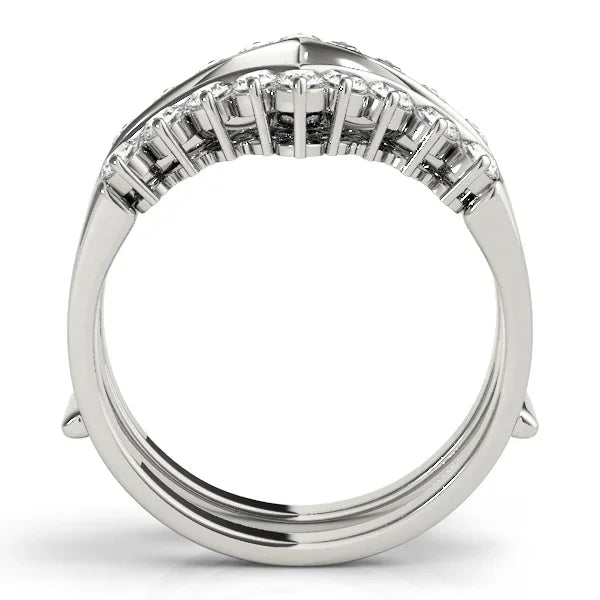 Chevron Ring Enhancer 1/2Ctw