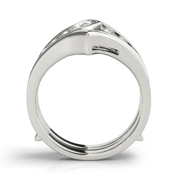 Chevron Channel Ring Enhancer 1/2Ctw