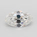 Loose 5.06 Carat F VVS2 IGI Certified Lab Grown Oval Diamonds