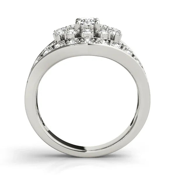 Sunburst Diamond Fashion Ring