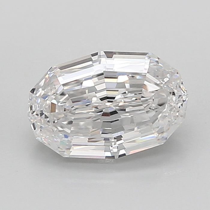 Loose 3.09 Carat E VS1 IGI Certified Lab Grown Oval Diamonds