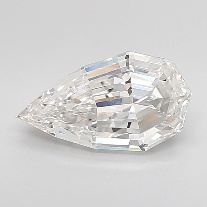 Loose 3.03 Carat F VVS2 IGI Certified Lab Grown Pear Diamonds