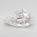 Loose 3.03 Carat F VVS2 IGI Certified Lab Grown Pear Diamonds