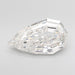 Loose 4.09 Carat F VVS2 IGI Certified Lab Grown Pear Diamonds