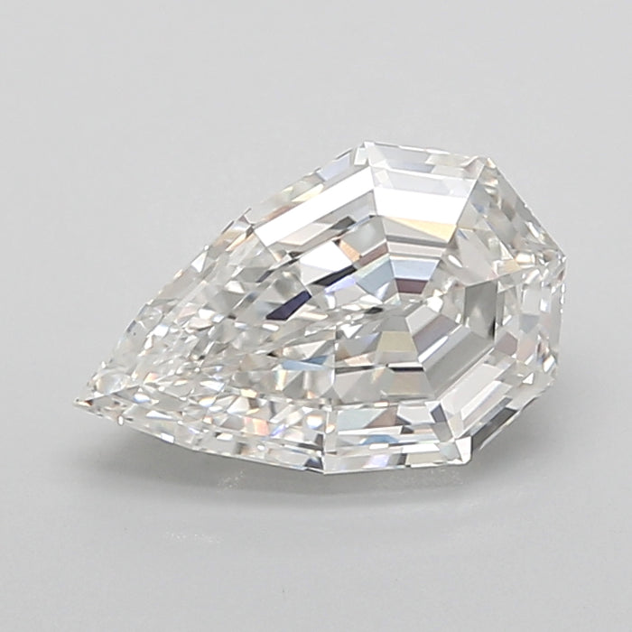 Loose 3.03 Carat F VVS2 IGI Certified Lab Grown Pear Diamonds