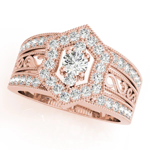 Ornate Diamond Ring