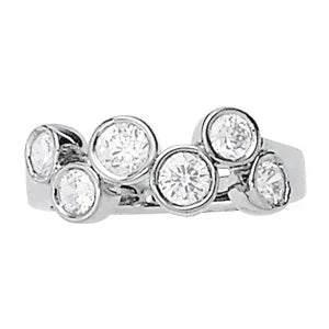 Contemporary Diamond Ring