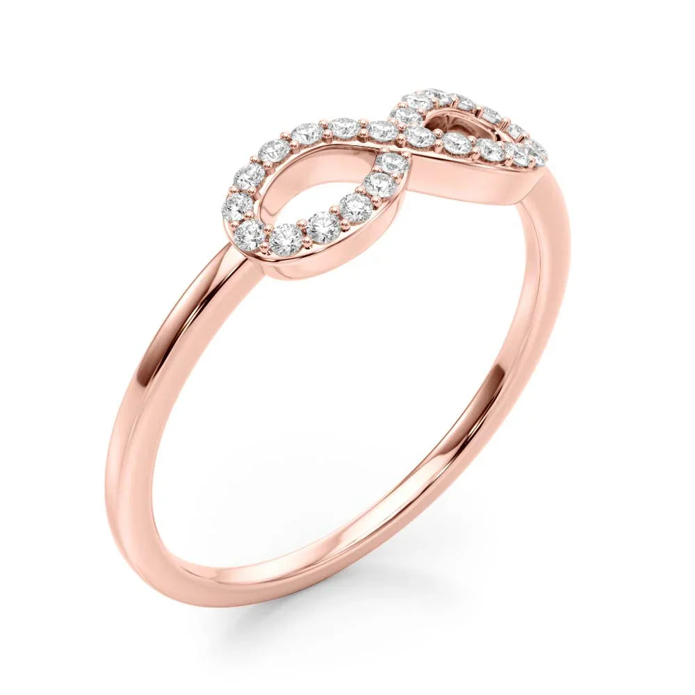 Diamond Infinity Ring