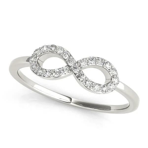Diamond Infinity Ring
