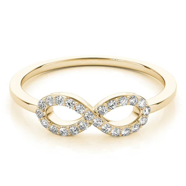 Diamond Infinity Ring