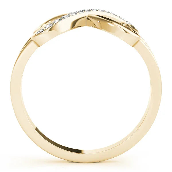 Infinity Heart Diamond Ring