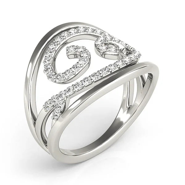Whimsical Ring 1/2Ctw
