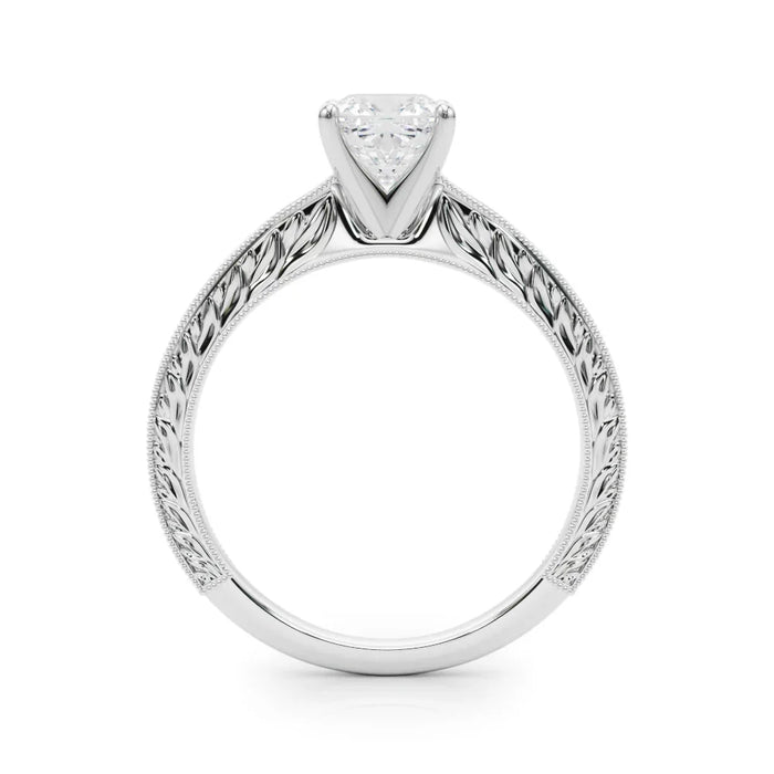 Addison Solitaire Setting - Cushion