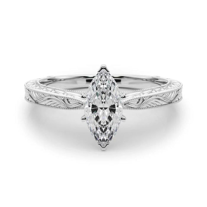 Addison Solitaire Setting - Marquise